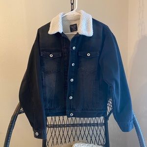 Black Nordstrom jean jacket